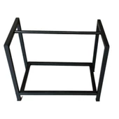 Pimango Short Lignum Dekoratif Metal Odunluk Şömine Odun Sehpası 40CM - 3