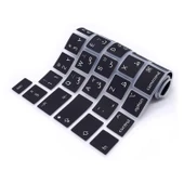 MacBook Pro Touch Bar Klavye Koruyucu Arapça US Enter Silikon İnce 13 M1-M2 ve 16 inç Uyumlu thumbnail 4