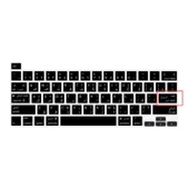 MacBook Pro Touch Bar Klavye Koruyucu Arapça US Enter Silikon İnce 13 M1-M2 ve 16 inç Uyumlu thumbnail 2