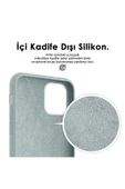 İphone 15 İle Uyumlu İçi Kadife Yumuşak Silikon Lansman Kılıf - 5