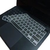MacBook Arapça Klavye Koruyucu Silikon İnce Hafif Yıkanabilir Air 13-15 Pro 14-16 Uyumlu thumbnail 1