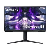 Samsung Odyssey G3 LS24AG320NUXUF 24" 1 ms Full HD Pivot 165 Hz Oyuncu Monitörü - 1