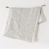 Andywawa AC23471 Bebek Triko Battaniye Knitted Blanket 95X85 - 2