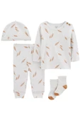 CARTER'S Layette Erkek Bebek 4'lü Alt Üst Set thumbnail 1