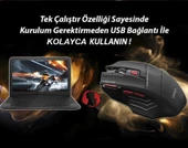 Gomax M3 Led Aydınlatmalı Optik Kablolu Oyuncu Mouse 3200Dpi - 7