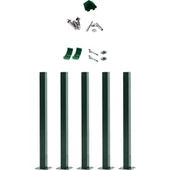Zirve Tel Örgü 50 cm Panel Çit Direği Aksesuarlı (5 Adet) - 2