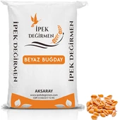 İpek Değirmen 20 KG Beyaz Buğday Hazmı Kolay Tavuk Güvercin Kuş Yemi - 1