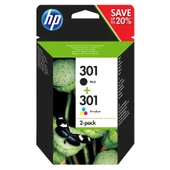 Hp 301-n9j72ae Orijinal Siyah Ve Renkli Kartuş 2li Paket - 1