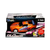 Topmaz Racing Sesli ve Işıklı Glo Racer Çek Bırak TURUNCU Araba 18 cm - 2