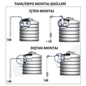 Yate10 3/4 Yüzen Tip Otomatik Su Deposu Flatörü - 4