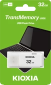 32GB USB2.0 KIOXIA BEYAZ USB BELLEK LU202W032GG4 - 1