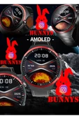 Bunnys Huawei P30 Pro New Edition Uyumlu Akıllı Saat Erkekler İçin Konuşma Özellikli Metal Kordon Hediyeli - 5
