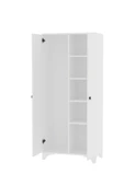 DECOMECH Astera Çok Amaçlı Dolap ( Ütü Masası Dolabı) - Beyaz - 4
