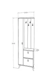 DECOMECH Twist Portmanto - 6