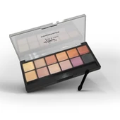 HOMM LIFE & COLOUR EYESHADOW PALETTE PINK SAND 12Lİ FAR PALETİ - 1
