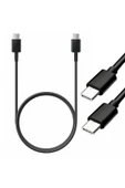 giyitec Samsung Galaxy S20 Ultra S22+ Ultra S23+ Ultra S24+ Ultra Uyumlu 45W Süper Hızlı Şarj Data Kablosu - 1