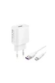 giyitec Samsung Galaxy XCover 7 Uyumlu 18W Hızlı Şarj Aleti Qualcomm Quick Charger 3.4A USB To Type-C - 3