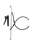 HB Garden    Akülü Kollu İlaçlama Tabanca 120 cm Hortum Çubuk - 1