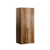 Oryana 2 Kapaklı Gardırop-Koyu Ceviz 90x210x62 cm - 1