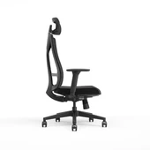 Leader File Sırtlı Multi Mekanizma Ofis Koltuğu-Siyah 67x118-5-128,5x 70 cm (GxYxD) - 5