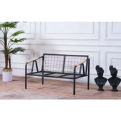 Pimango Piangel Tekli Bahçe Mobilyası,balkon Mobilyası 2'li 60x120cm - 4