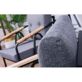 Pimango Piangel Tekli Bahçe Mobilyası,balkon Mobilyası 2'li 60x120cm - 3