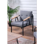 Pimango Piangel Tekli Bahçe Mobilyası,balkon Mobilyası 60x60cm - 1