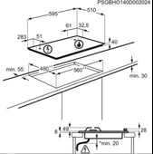 Electrolux KGS6424SX Ankastre Gazlı Ocak thumbnail 4