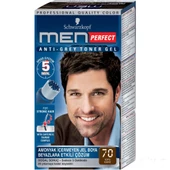 Schwarzkopf Men Perfect 70 Koyu Kahve Saç Boyası - 1