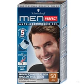 Schwarzkopf Men Perfect 50 Açık Kahve Saç Boyası - 1