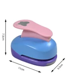 Kamei Şekilli Delgeç Kelebek Geniş 5 cm KM8820 thumbnail 2