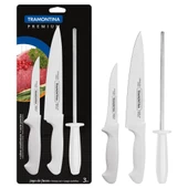 Tramontina 3'lü Bıçak Seti Doğrama Sıyırma Masat 24499/812 - 1