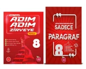 NEWTON YAYINLARI 8.SINIF ADIM ADIM ZİRVEYE TÜRKÇE+PARAGRAF SORU BANKASI - 1