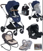 Baby Home Yeni Doğan 7 In 1 Full Set 1012 Travel Sistem Bebek Arabası Ve 330 Sallanır Ana Kucağı - 3