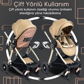 Baby Home Yeni Doğan 7 In 1 Full Set 1012 Travel Sistem Bebek Arabası Ve 330 Sallanır Ana Kucağı - 8