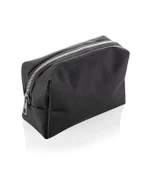 Seyahat Makyaj Organizeri Çok Fonksiyonlu Kozmetik Çantası Kumaş - 2'li Set Siyah - 2