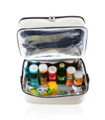 Kamp Piknik Termal Soğutucu Yalıtımlı Buzluk Termos Çanta 2’li Set - 960 Krem - 6