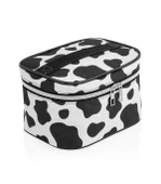 Captain Seyahat Makyaj Organizeri Çok Fonksiyonlu Kozmetik Çantası Kumaş - 200 Dalmaçya Desenli - 1