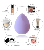 Make Up Blender Makyaj Süngeri Seti 3'lü - Mor - 5