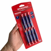 Workpro Wp200510 7 Parça Profesyonel Cr-V Manyetik Hassas Torx Tornavida Seti - 7