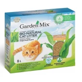 Garden mix Topaklanan Mısır Lifli Kedi Kumu 8l - 1
