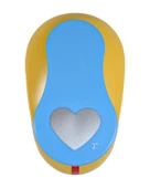 Kamei Şekilli Delgeç Kalp 5 cm KM8820 - 5