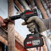Kress KUB30.2 20Volt/4.0Ah. Li-ion Çift Akülü 300Nm Kömürsüz Profesyonel Şarjlı Somun Sıkma - 4