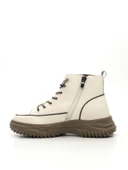 Guja 24K310-13 Kadın Hakiki Deri Lastikli Kısa Spor Bot - 4