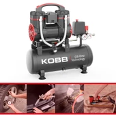 KOBB KBK8S 1.2HP 8Lt 8Bar Yağsız Sessiz Taşınabilir Hava Kompresörü - 5