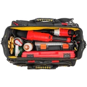 CAT DA980199 18'' Geniş Ağızlı 5 Bölmeli Ağır Hizmet Bez Alet Takım Çantası - 3