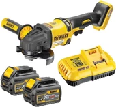 Dewalt Dcg418t2 54V 125Mm 6.0 Ah Çift Akülü Flexvolt Kömürsüz Taşlama thumbnail 1