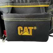 CAT DA980568 Kemerli Askı Kancalı Ağır Hizmet Bel Alet Çantası - 3
