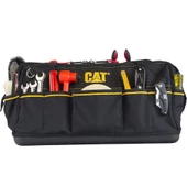 CAT DA980238 20'' Geniş Ağızlı Ağır Hizmet Bez Alet Takım Çantası - 3