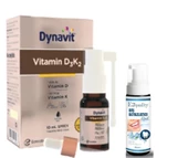 Eczacıbaşı Dynavit Vitamin D3K2 Takviye Edici Gıda Sprey 10 ml - Diş Beyazlatıcı Köpük Hediye - 1